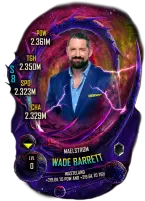 SuperCard Wade Barrett S8 43 Maelstrom