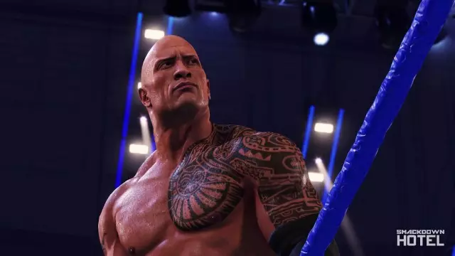 wwe2k22 the rock