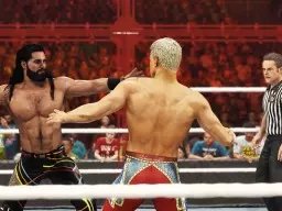 wwe 2k23 seth rollins cody rhodes 1