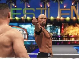 wwe 2k23 the rock john cena 1