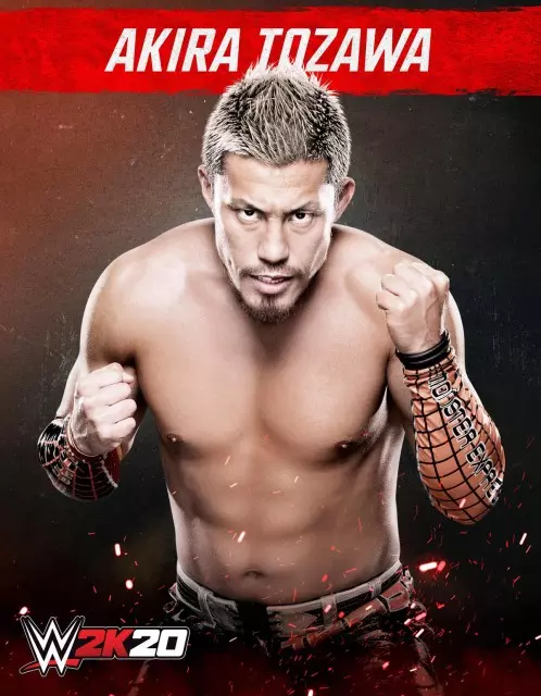 wwe2k20 artworks akira tozawa