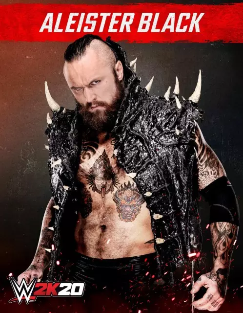 wwe2k20 artworks aleister black