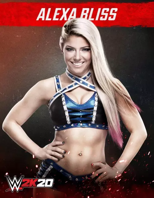 wwe2k20 artworks alexa bliss