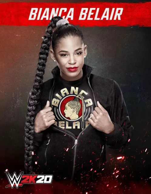 wwe2k20 artworks bianca belair