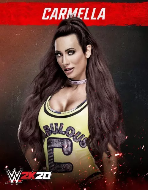 wwe2k20 artworks carmella