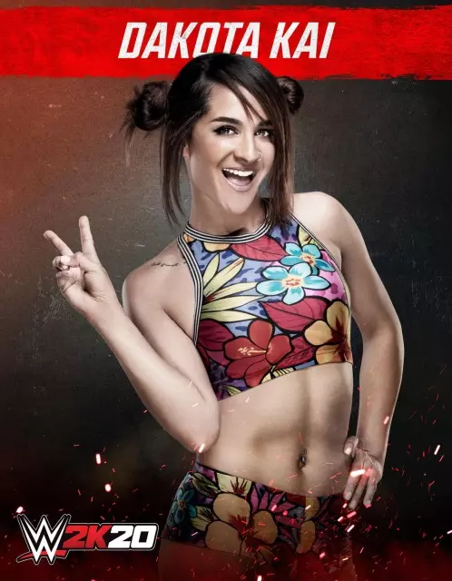 wwe2k20 artworks dakota kai