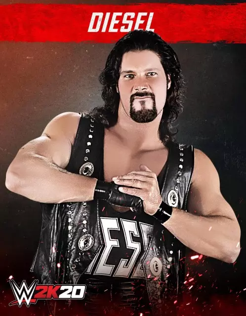 wwe2k20 artworks diesel