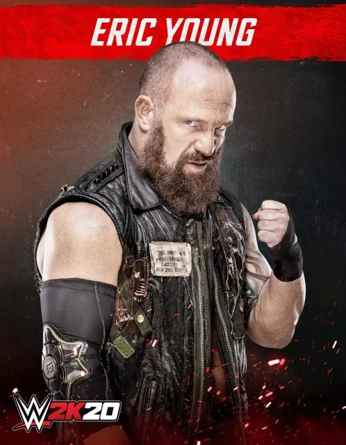 wwe2k20 artworks eric young