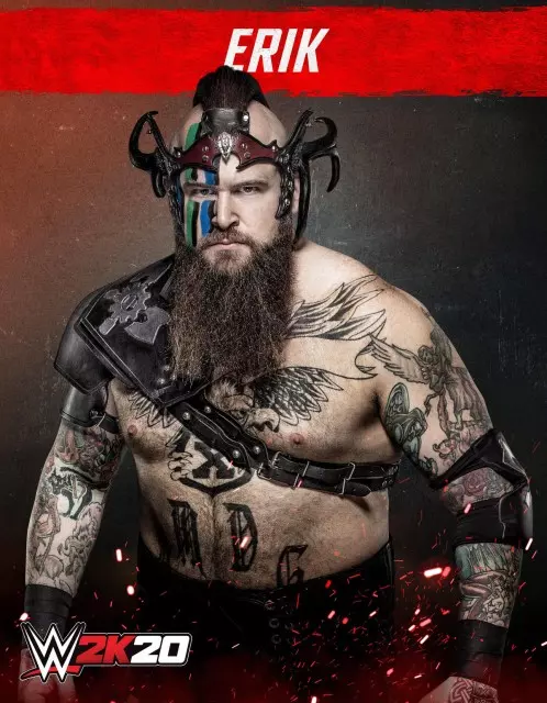 wwe2k20 artworks erik