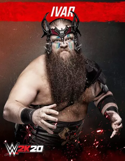 wwe2k20 artworks ivar