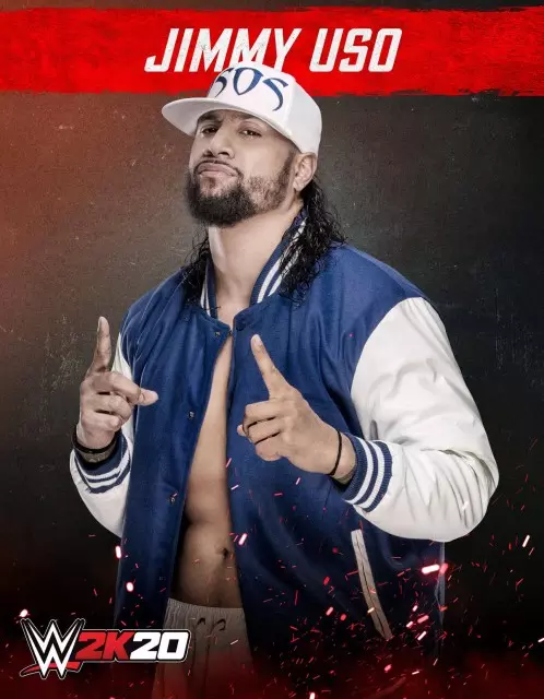 wwe2k20 artworks jimmy uso