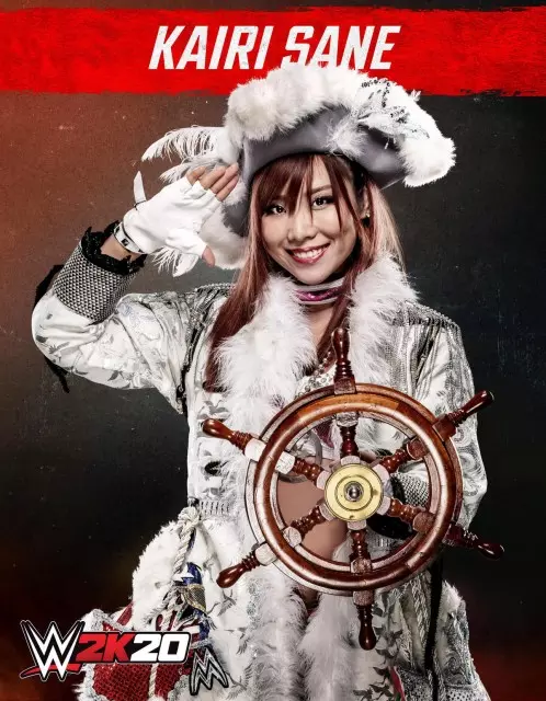 wwe2k20 artworks kairi sane