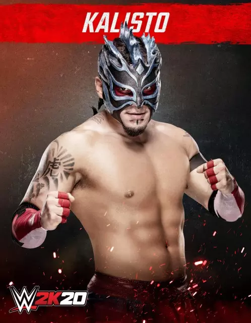 wwe2k20 artworks kalisto