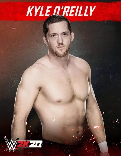 wwe2k20 artworks kyle oreilly