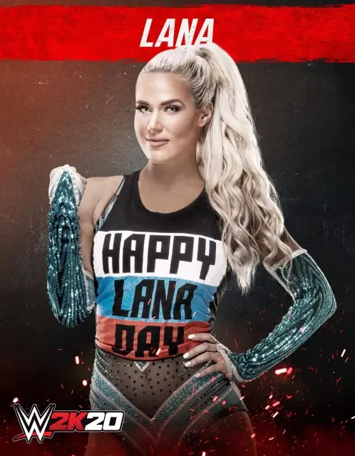 wwe2k20 artworks lana