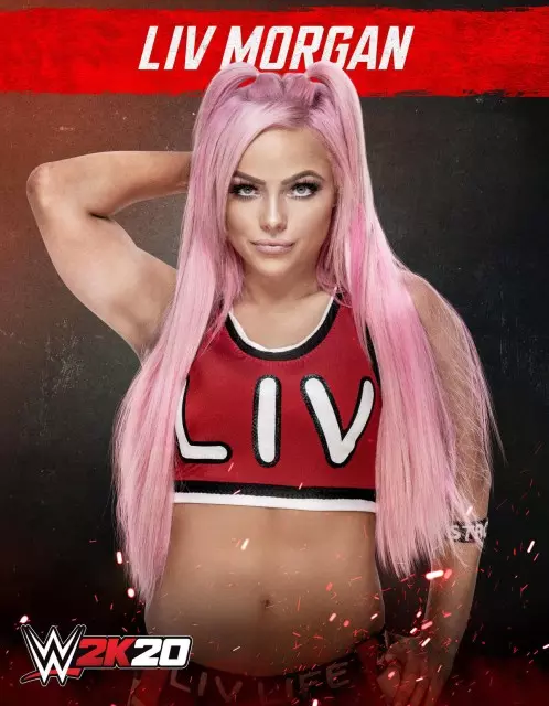 wwe2k20 artworks liv morgan