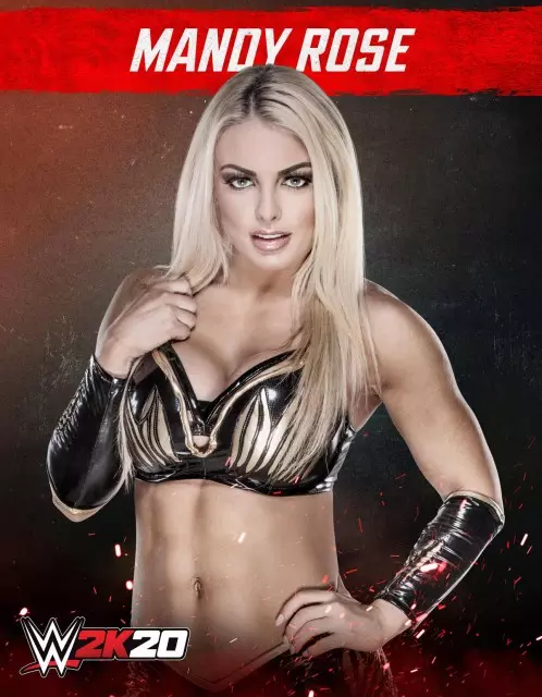 wwe2k20 artworks mandy rose