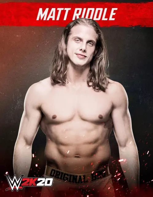 wwe2k20 artworks matt riddle