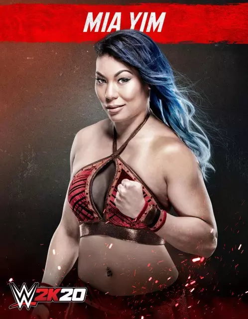 wwe2k20 artworks mia yim