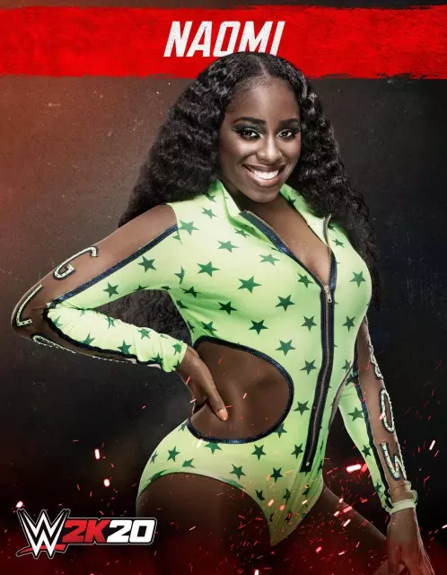 wwe2k20 artworks naomi