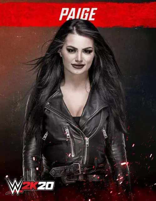 wwe2k20 artworks paige