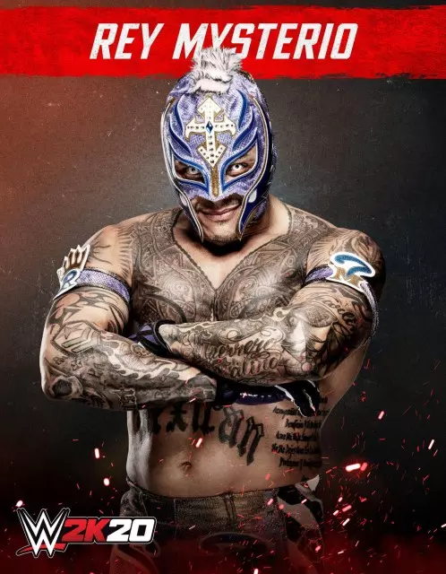 wwe2k20 artworks rey mysterio