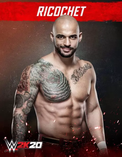 wwe2k20 artworks ricochet