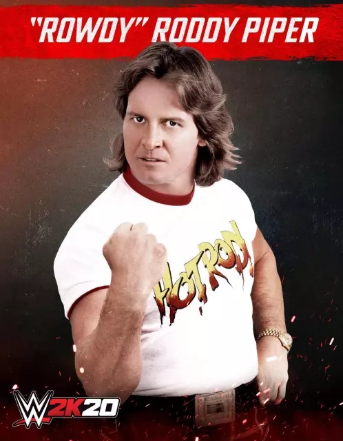 wwe2k20 artworks rowdy roddy piper