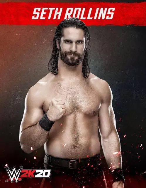 wwe2k20 artworks seth rollins