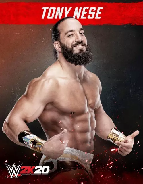 wwe2k20 artworks tony nese