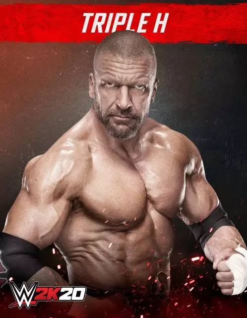 wwe2k20 artworks triple h