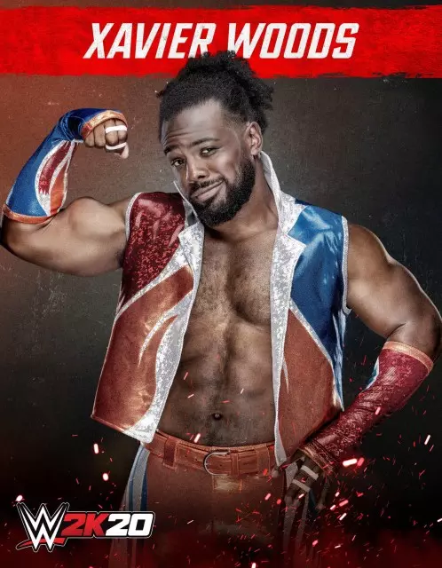 wwe2k20 artworks xavier woods