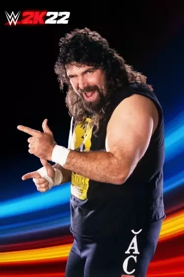 wwe2k22 artworks cactus jack