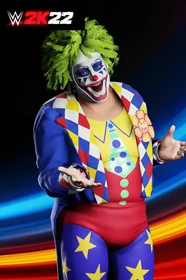 wwe2k22 artworks doink the clown