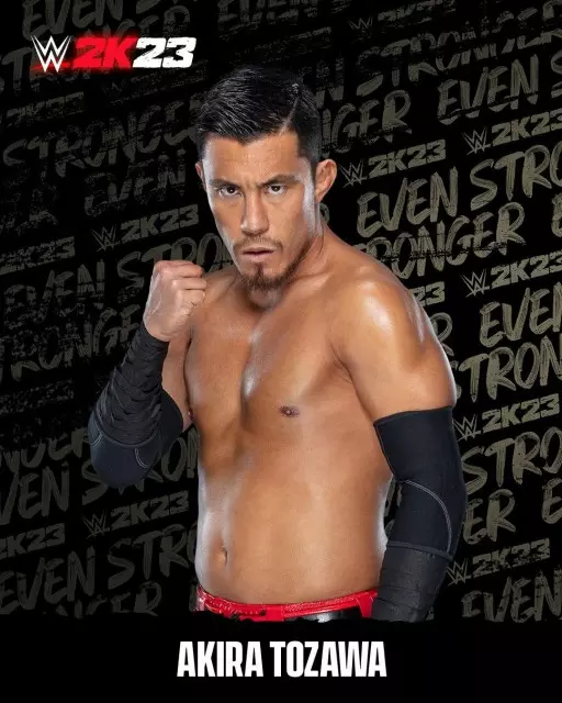 wwe2k23 artworks akira tozawa