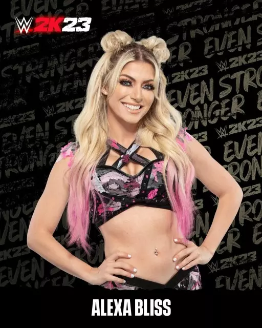 wwe2k23 artworks alexa bliss