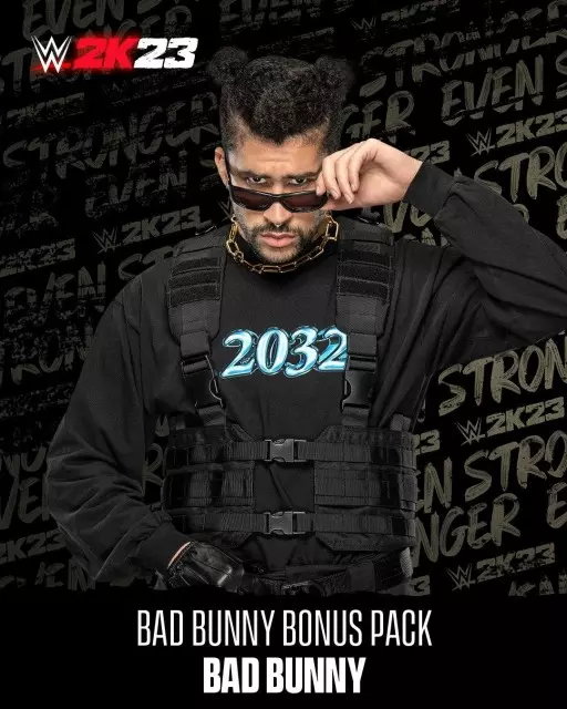 wwe2k23 artworks bad bunny