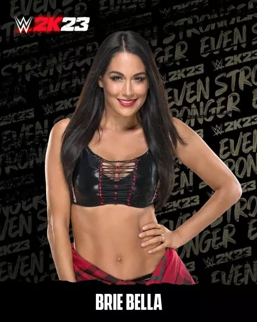 wwe2k23 artworks brie bella