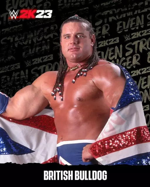 wwe2k23 artworks british bulldog