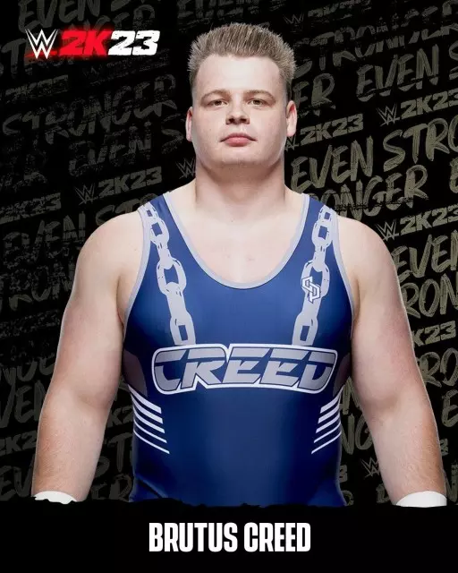 wwe2k23 artworks brutus creed