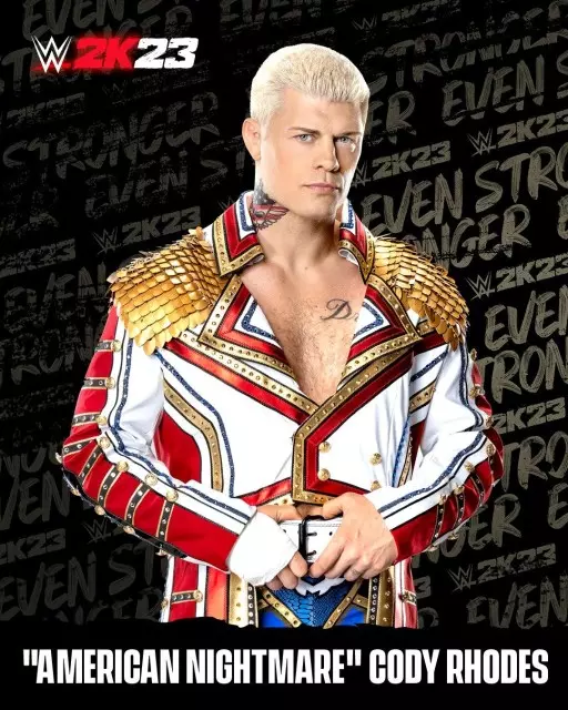 wwe2k23 artworks cody rhodes