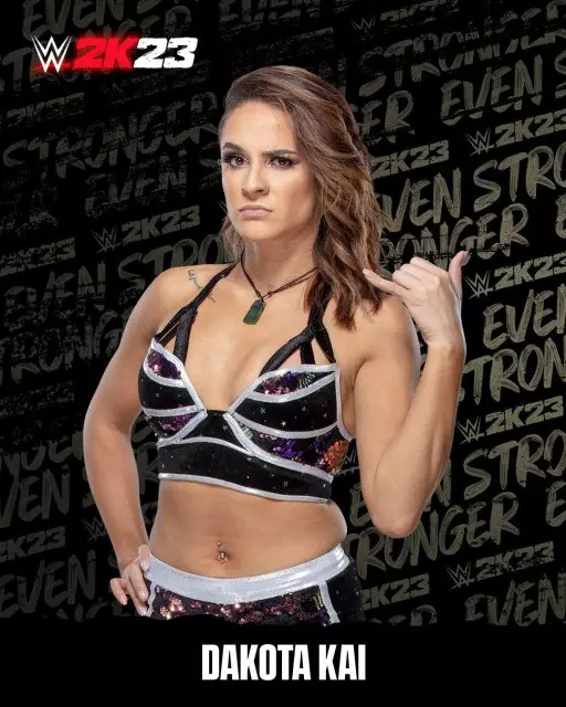 wwe2k23 artworks dakota kai