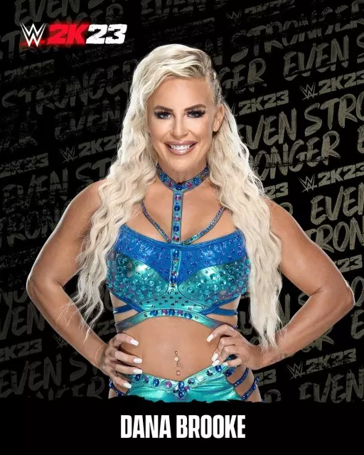 wwe2k23 artworks dana brooke