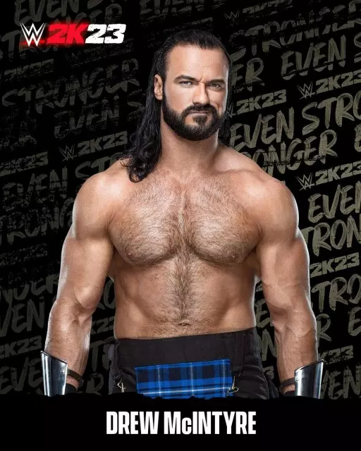 wwe2k23 artworks drew mcintyre