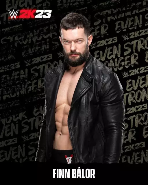 wwe2k23 artworks finn balor