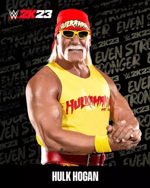 wwe2k23 artworks hulk hogan