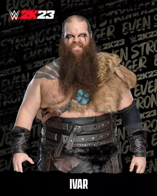 wwe2k23 artworks ivar