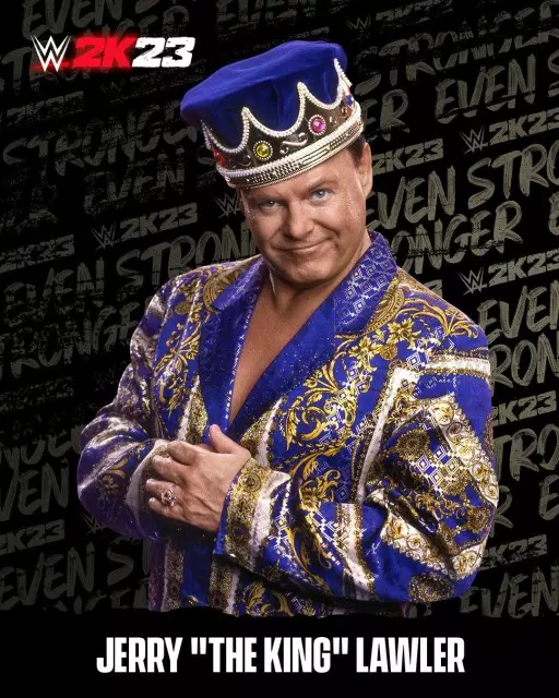 wwe2k23 artworks jerry the king lawler