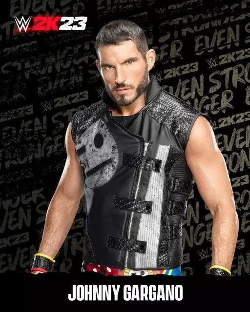 wwe2k23 artworks johnny gargano