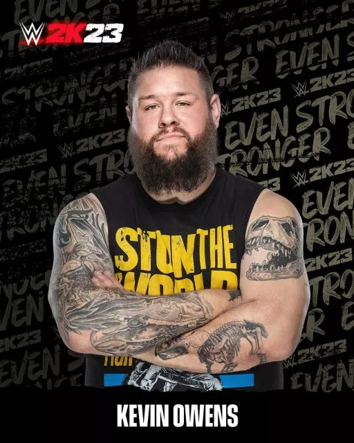 wwe2k23 artworks kevin owens